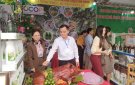 Không gian trưng bày, giới thiệu hình ảnh, sản phẩm du lịch, sản phẩm OCOP địa phương tại lễ hội Phủ Trịnh.